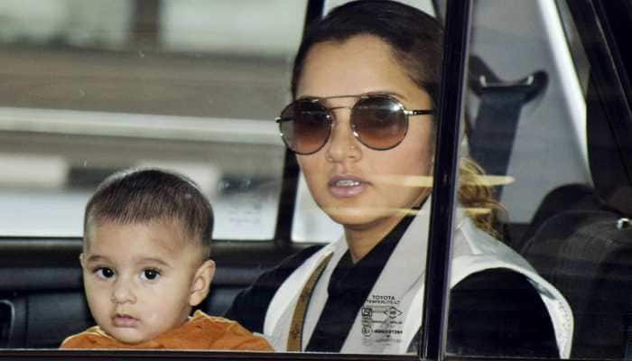 Sania Mirza spotted with baby boy Izhaan at the airport - See pics