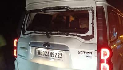 West Bengal BJP president Dilip Ghosh’s convoy attacked allegedly by TMC cadre