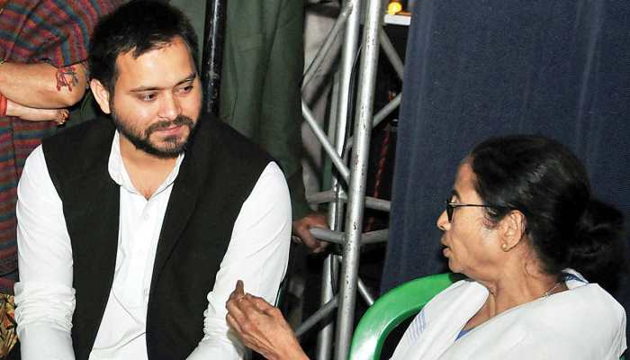 Tejashwi defends Mamata Banerjee, says Sushma Swaraj must tweet about PM Modi&#039;s remarks too