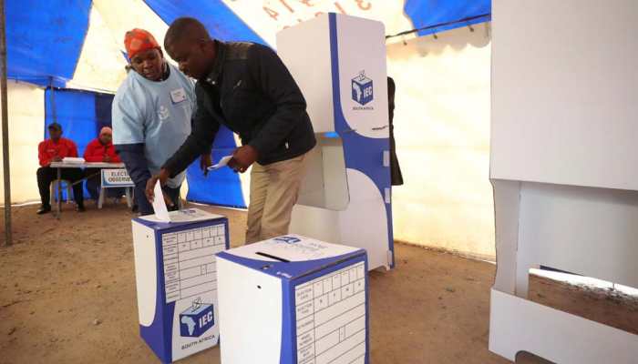 South Africa's ANC seeks to reverse sliding support in tough election