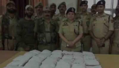 30 kg heroin seized from Hotel Chinar in Jammu and Kashmir's Ramban