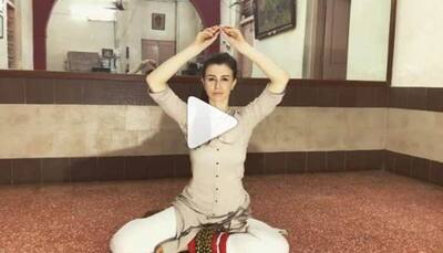 Arbaaz Khan's girlfriend Giorgia Andriani performs Kathak on 'Mohe Rang Do Laal', actor shares video