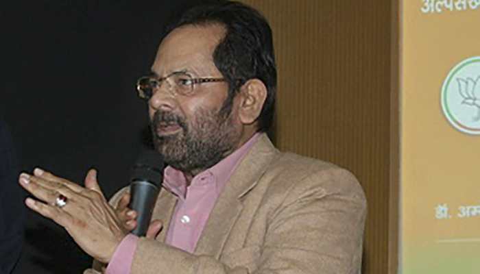 Sam Pitroda rubbed salt into wounds of 1984 riot victims: Mukhtar Abbas Naqvi