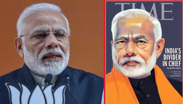 PM Narendra Modi appears on Time magazine cover as 'India's Divider-in-Chief'