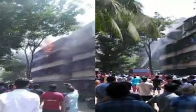 15-year-old girl dies after fire breaks out in building at Dadar police station compound