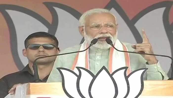 Congress hatched &#039;Hindu terror&#039; conspiracy to defame our religious heritage: PM Narendra Modi 