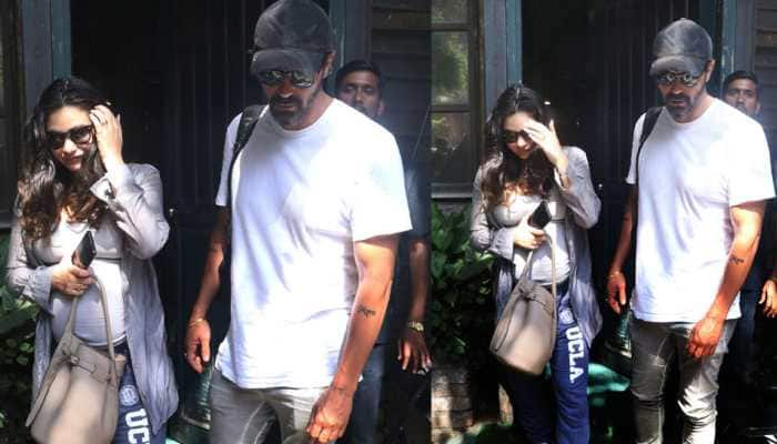 Arjun Rampal and preggers girlfriend Gabriella Demetriades enjoy their lunch date—See pics