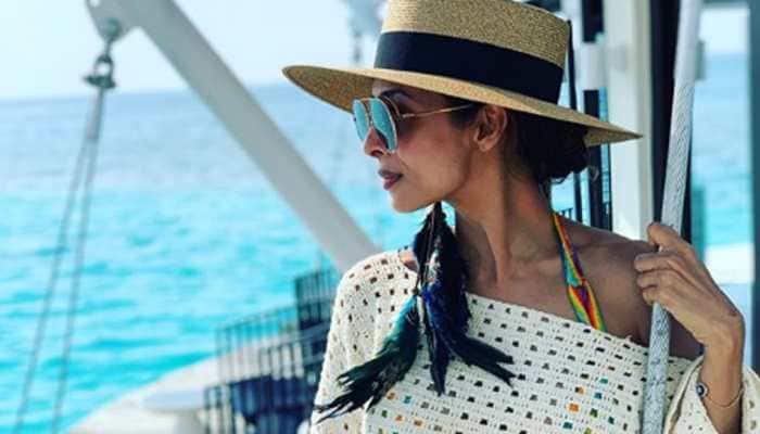 Malaika Arora's red hot BTS pic in a bathtub raises the temperature