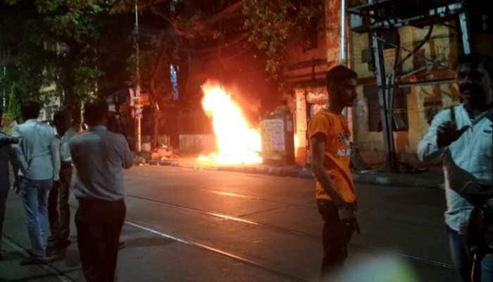 TMC releases video claiming BJP workers vandalised Vidyasagar's statue
