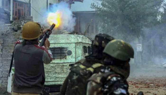 Six terrorists eliminated in 2 encounters in J&amp;K; soldier, civilian also killed