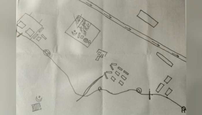 Map recovered from dead terrorist reveals a major plot to target IAF air bases in Srinagar, Awantipora