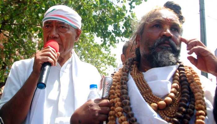 No cops present at Computer Baba's Bhopal roadshow, EC closes BJP's complaint file