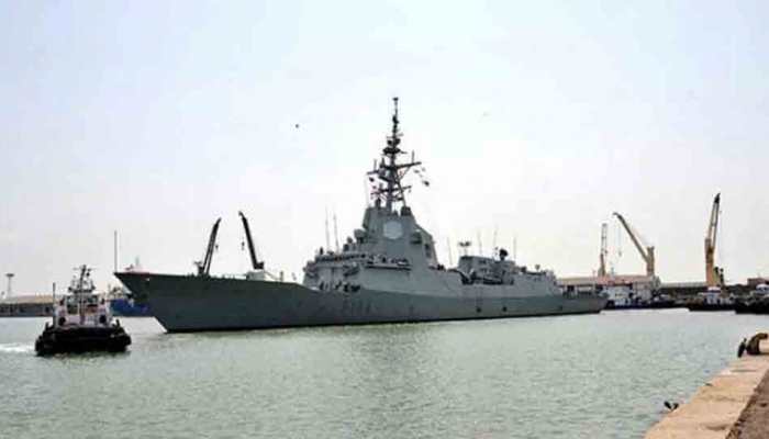 Spanish Naval ship on Mumbai visit