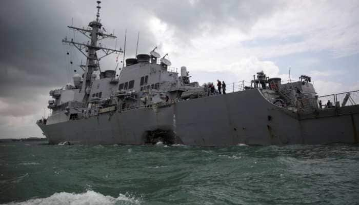 US warship sails in disputed South China Sea amid trade tensions