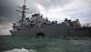 US warship