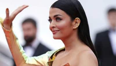 Aishwarya Rai Bachchan stuns in a golden gown at Cannes 2019 red carpet—Pics