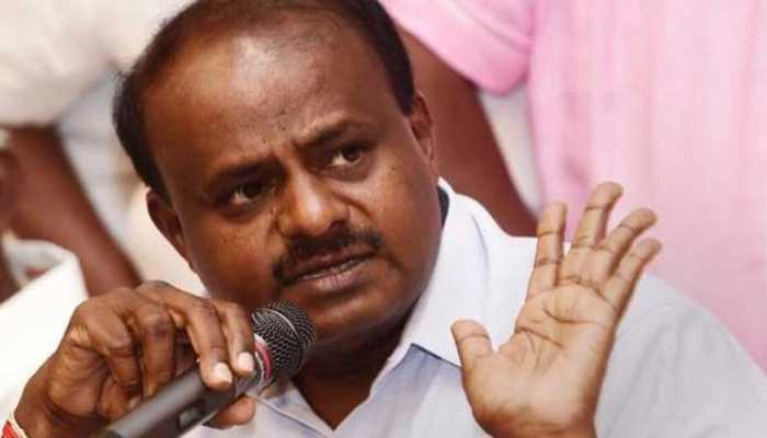 Karnataka CM Kumaraswamy calls exit poll results 'artificially engineered', questions credibility of EVMs Karnataka CM Kumaraswamy calls exit poll results 'artificially engineered', questions credibility of EVMs