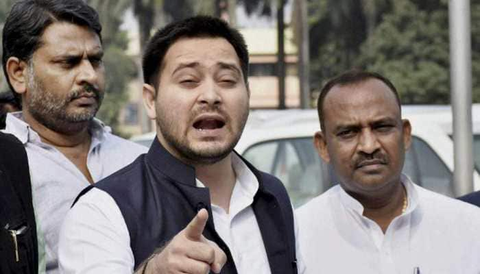 Tejashwi Yadav gives voting for Lok Sabha election a miss; BJP attacks, Congress-RJD on backfoot