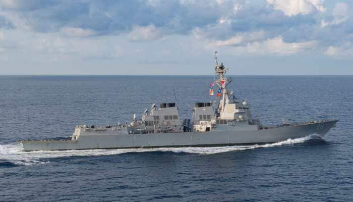 US warship sails in disputed South China Sea amid increasing trade tensions