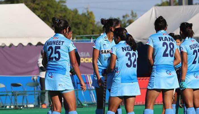 Indian women&#039;s hockey team beat Republic Of Korea 2-1 in tour opener