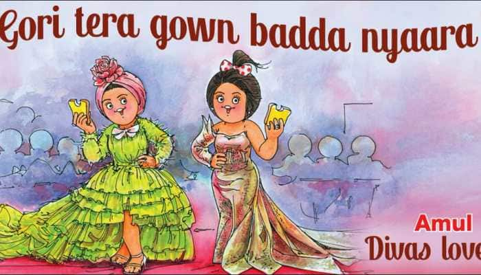 Amul&#039;s topical on Deepika Padukone, Aishwarya Rai&#039;s Cannes outing is epic!