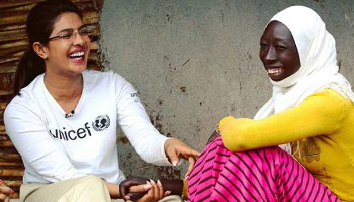 Priyanka Chopra spends time with refugee children in Ethiopia