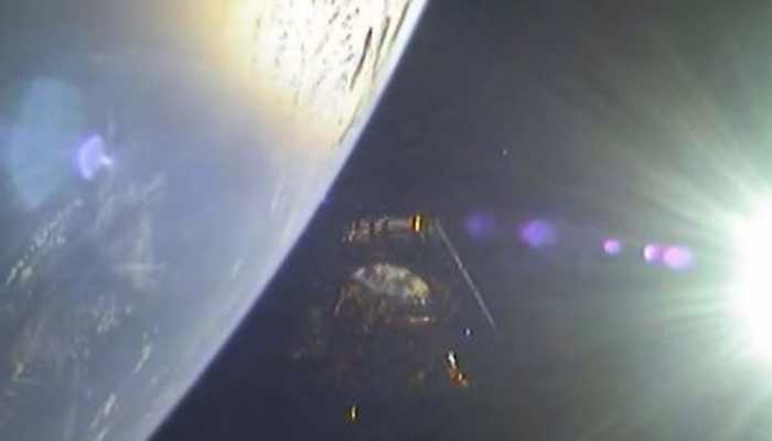 RISAT-2B Radial Rib Antenna deployed by ISRO