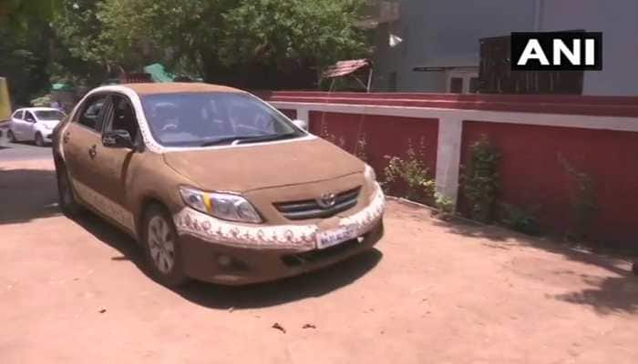 Meet Sejal whose cow dung coated car became internet sensation