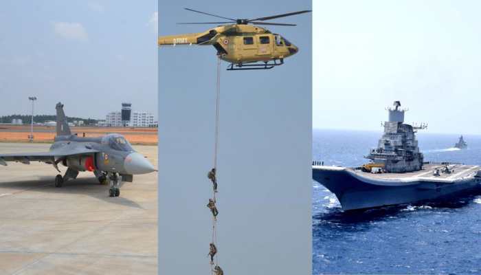 Fighter jets, submarines, carbines: The wish list of IAF, Navy and Army 