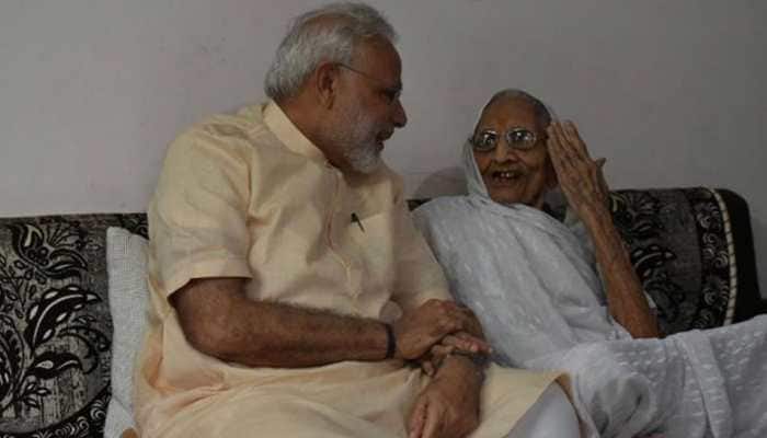 PM Narendra Modi to visit his mother to seek her blessings on Sunday