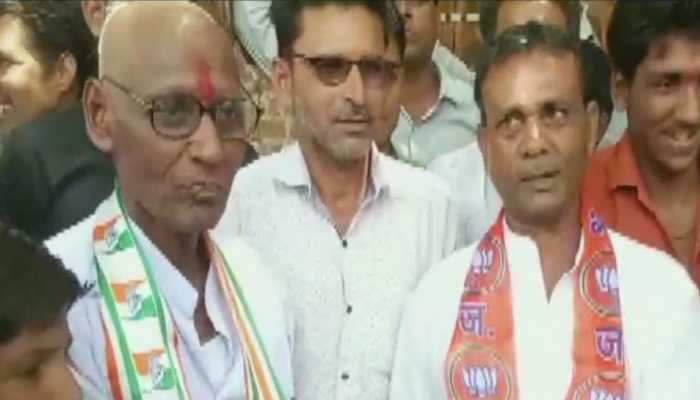Congress worker shaves head after losing bet against BJP counterpart in MP