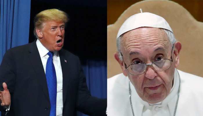 Pope Francis compares US border security to Berlin wall, says will confront Trump directly