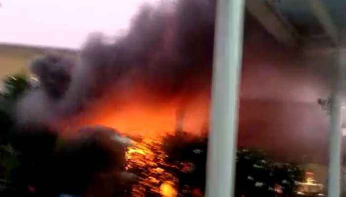 Shop at Bengaluru Airport goes up in flames