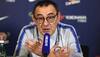 Chelsea's Maurizio Sarri storms off on eve of Europa League final