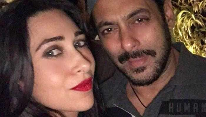 Karisma Kapoor-Salman Khan&#039;s throwback pic will remind you of &#039;Biwi No.1&#039;