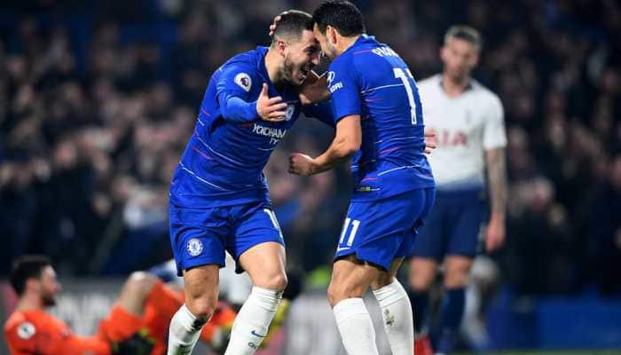 Hazard scores twice as Chelsea thrash Arsenal to win Europa League