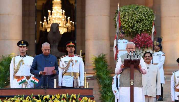 Honoured to serve India, will work for country's progress: PM Narendra Modi