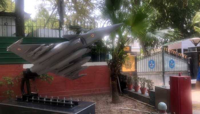 Rafale jet's replica erected outside IAF chief BS Dhanoa's residence