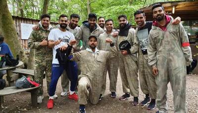 Team India plays paintball ahead of World Cup clash against South Africa