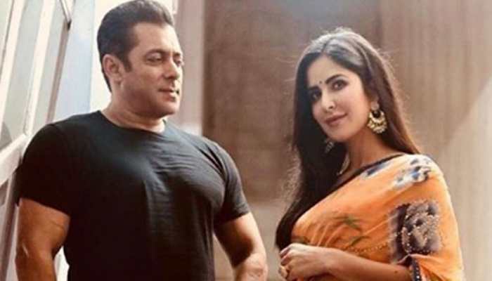 Salman Khan strikes a pose with 'Bharat' co-star Katrina Kaif—Pic Salman Khan strikes a pose with 'Bharat' co-star Katrina Kaif—Pic