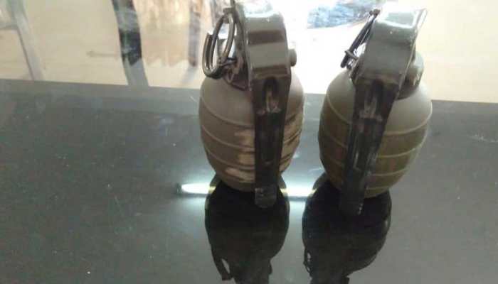 Two hand grenades seized from bike-borne men in Punjab