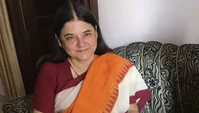 Maneka Gandhi visits Sultanpur, refuses to comment on why she was not made minister