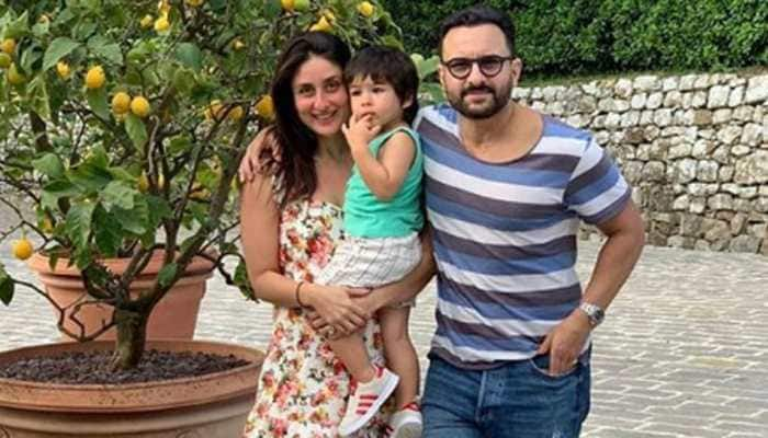 Kareena, Saif&#039;s Italian sojourn with Taimur Ali Khan is worth a freeze frame! See pics