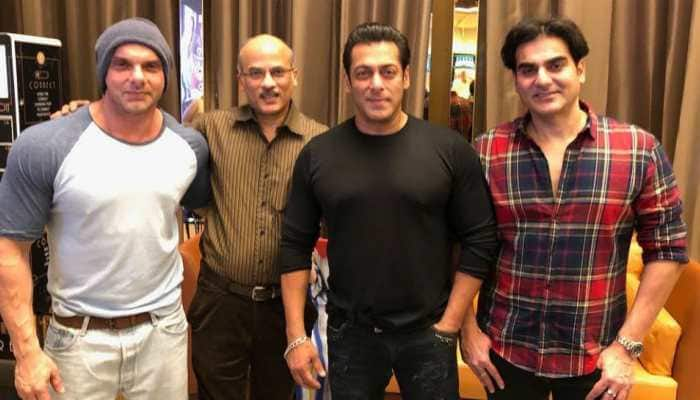 Ahead of &#039;Bharat&#039; release, Salman Khan shares blockbuster pic with brothers Arbaaz, Sohail and Sooraj Barjatya