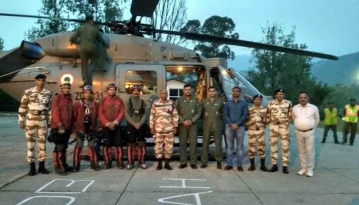 Four ITBP trekkers, five IAF personnel join search for tourists missing in Nanda Devi