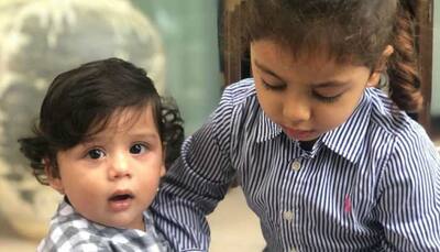 Mira Rajput's post on kids Misha and Zain is all about sibling love