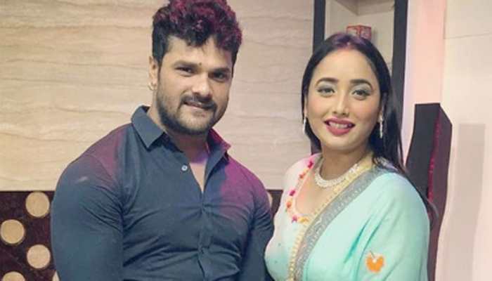 Rani Chatterjee celebrates Eid with Khesari Lal Yadav - Pics