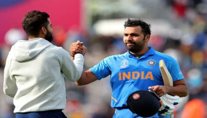 ICC Cricket World Cup 2019: Virat Kohli in awe of Rohit Sharma's ton vs SA, calls it his best ever