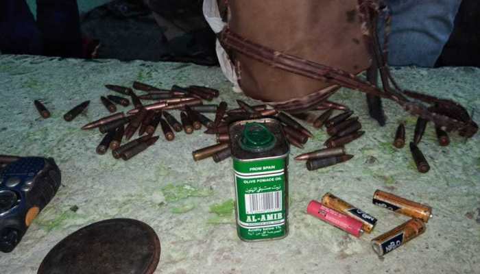 Arms and ammunition recovered from Jammu and Kashmir&#039;s Doda district, case registered