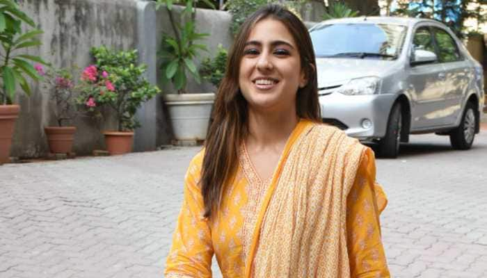 Sara Ali Khan spotted at Aanand L Rai&#039;s office looking like a ray of sunshine – In Pics